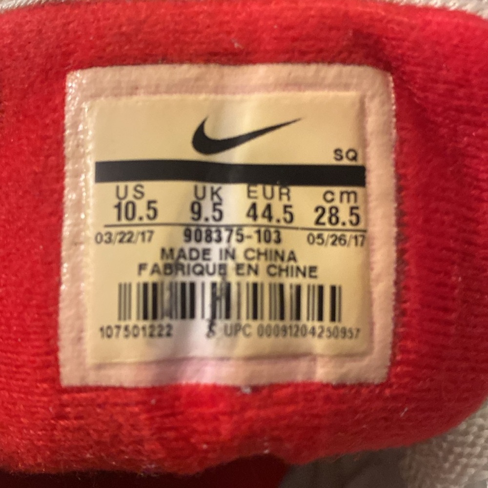 Nike AIR MAX!!! Red and White Sneakers Classic Design BX1 - Picture 13 of 13